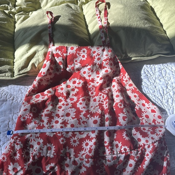 Realisation Par Silk Orange Floral dress. - Picture 11 of 16